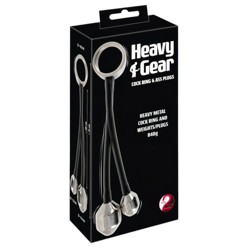 You2Toys Heavy Gear - heregyűrű anál súllyal