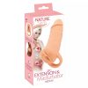 Nature Skin péniszhosszabbító és maszurbátor egyben - 18 cm