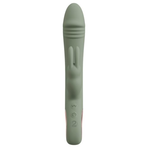 You2Toys - akkus zöld csiklókaros vibrátor