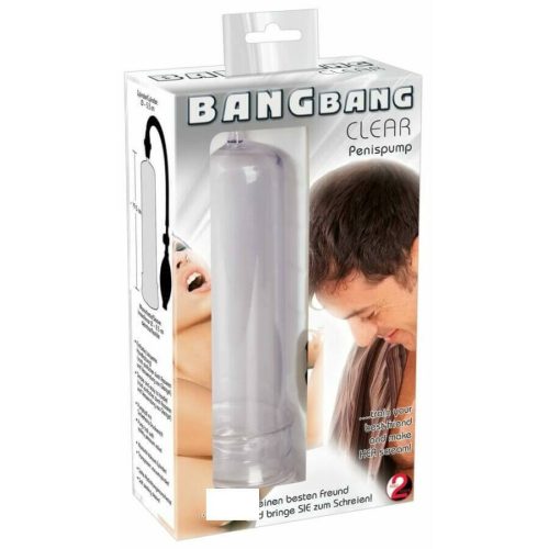 Bang Bang áttetsző  péniszpumpa