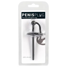 Penisplug - szilikon makkgyűrű üreges dilátorral