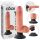 King Cock 7 tapadókorongos vibrátor -18 cm