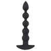 Érzéki vibrációs tölthető análsor – Black Velvets