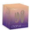 Tölthető okos G-pont és csikló vibrátor - We-vive Chorus lila