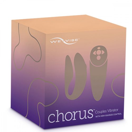 Tölthető okos G-pont és csikló vibrátor - We-vive Chorus lila