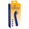Smile - kék hajlítótt G-pont vibrátor