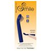 Smile - kék hajlítótt G-pont vibrátor