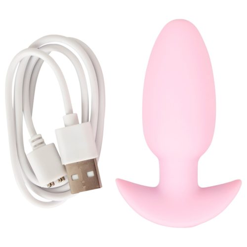 Cuties Mini - vibrációs pink anál plug