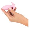 Cuties Mini - vibrációs pink anál plug