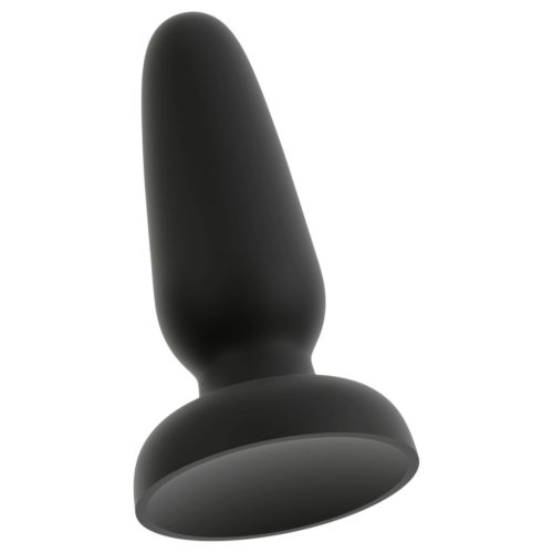 Black Velvets - fekete szilikon anál plug  - S