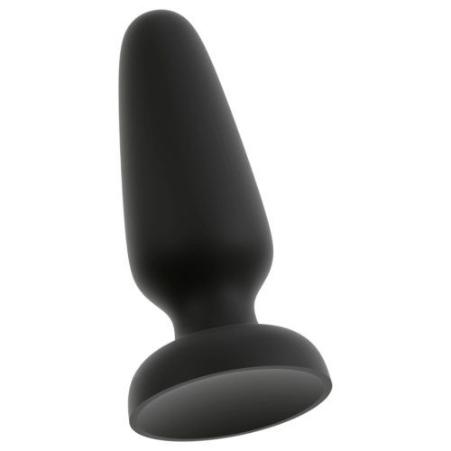Black Velvets - fekete szilikon anál plug  - L