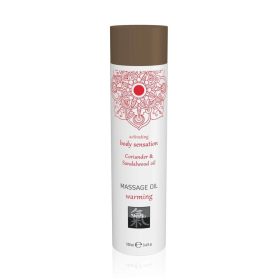 Warming  luxus masszázsolaj - Coriander & szantálfa olaj