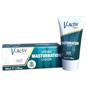 Hot V-Active - stimuláló unisex maszturbációs krém