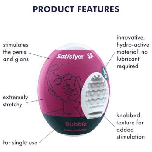 Satisfyer egg Bubble tojás maszturbátor