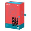 Satisfyer fekete análbot készlet – 3 darabos