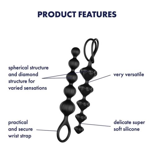 Satisfyer beads - anál füzér párban
