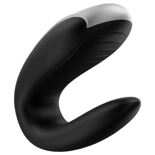 Satisfyer Double Fun okos vízálló párvibrátor - fekete
