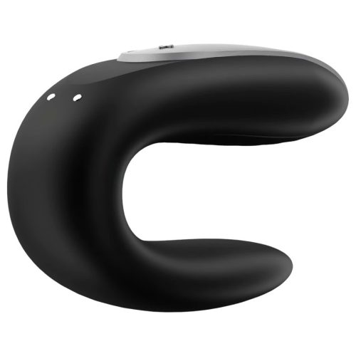Satisfyer Double Fun okos vízálló párvibrátor - fekete