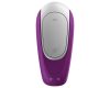 Satisfyer Double Fun okos vízálló párvibrátor - lila
