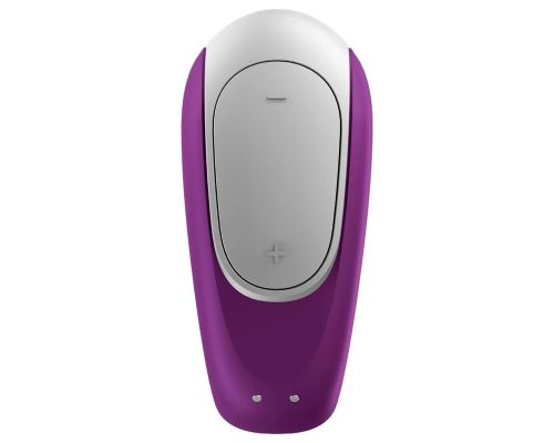 Satisfyer Double Fun okos vízálló párvibrátor - lila