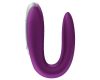 Satisfyer Double Fun okos vízálló párvibrátor - lila