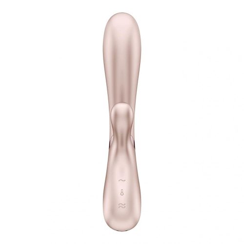 Satisfyer Hot Lover melegedő akkus vibrátor- pezsgő szín