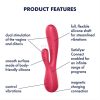 Satisfyer Mono Flex okos tölthető vibrátor - piros