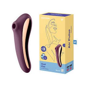 Satisfyer Dual Kiss hüvelyi és csiklóvibrátor