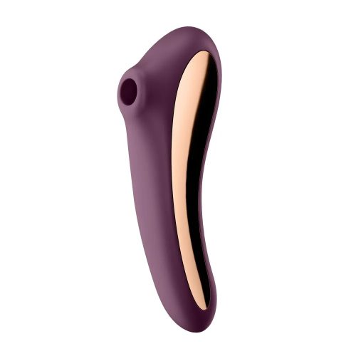 Satisfyer Dual Kiss hüvelyi és csiklóvibrátor