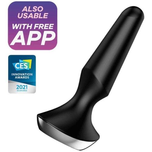 Satisfyer Plug Ilicious 1 anál vibrátor- fekete