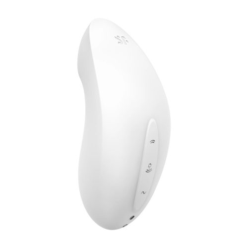 Akkus vízálló csiklóizgató vibrátor - Satisfyer Vulva Lover 2 fehér