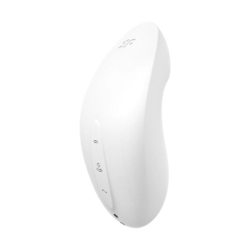 Akkus vízálló csiklóizgató vibrátor - Satisfyer Vulva Lover 2 fehér