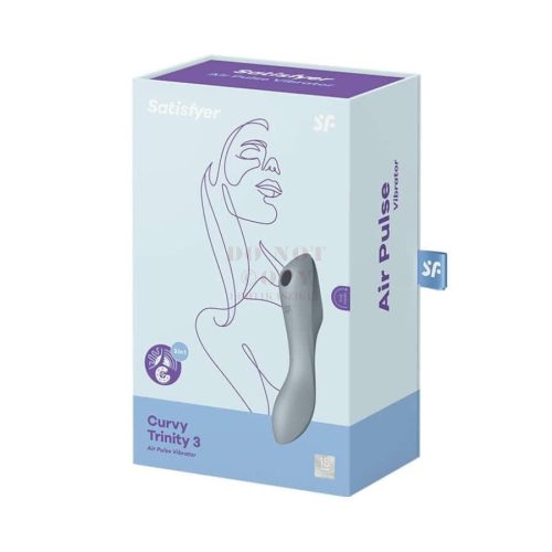 Satisfyer Curvy Trinity 3 akkus dupla vibrátor