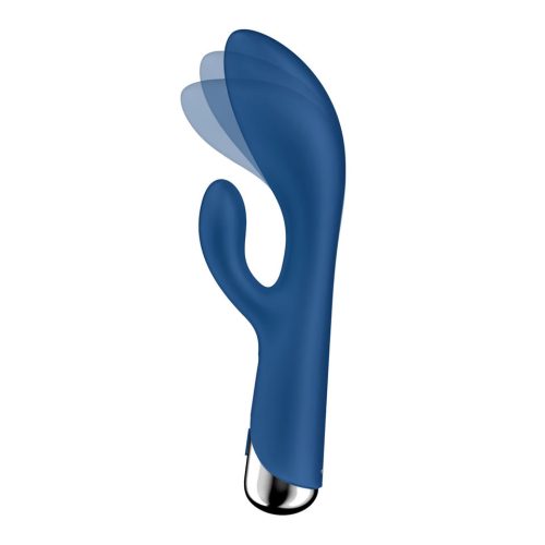 Satisfyer Spinning Rabbit 1 forgó csiklókaros vibrátor - kék