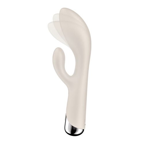Satisfyer Spinning Rabbit 1 forgó csiklókaros vibrátor - beige