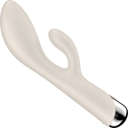 Satisfyer Spinning Rabbit 1 forgó csiklókaros vibrátor - beige