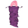 Satisfyer Treasure Bag - diszkrét lila tároló táska - közepes