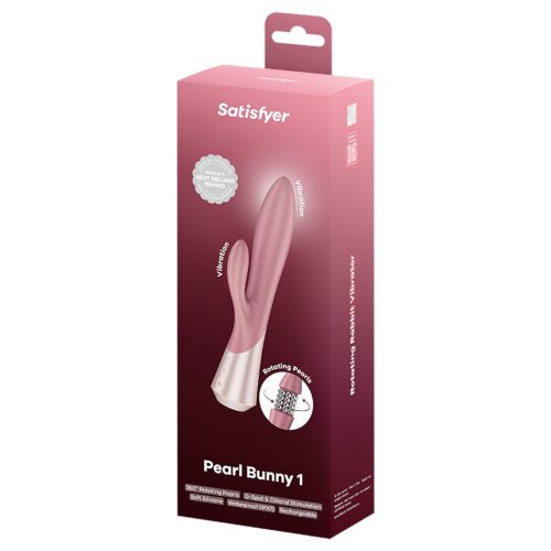 Satisfyer - Pearl Bunny 1 forgógyöngyös nyuszivibrátor