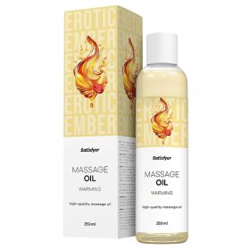 Satisfyer - melegítő hatású masszázsolaj - 250 ml