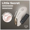 Satisfyer Little Secret - fehér bugyiba helyezhető vibrátor 