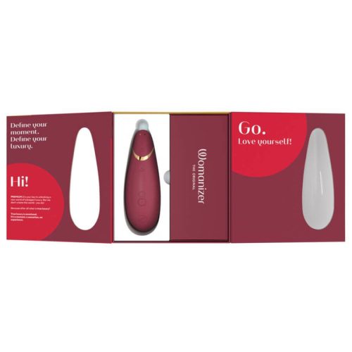 Womanizer  Premium 2 csiklóizgató vibrátor - piros