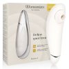 Womanizer  Premium 2 - fehér léghullámos csiklóizgató vibrátor 
