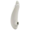 Womanizer  Premium 2 - fehér léghullámos csiklóizgató vibrátor 