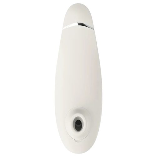 Womanizer  Premium 2 - fehér léghullámos csiklóizgató vibrátor 