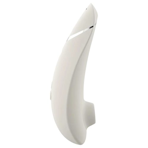 Womanizer  Premium 2 - fehér léghullámos csiklóizgató vibrátor 