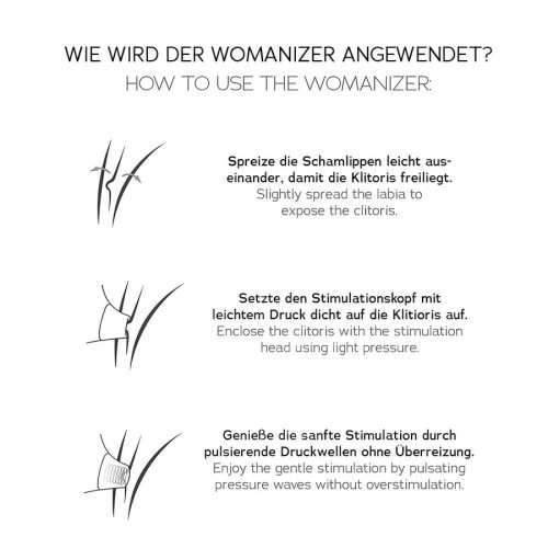 Womanizer  Premium 2 - fehér léghullámos csiklóizgató vibrátor 