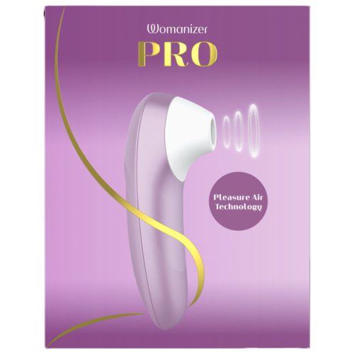 Womanizer Pro léghullámos csiklóizgató vibrátor - lila