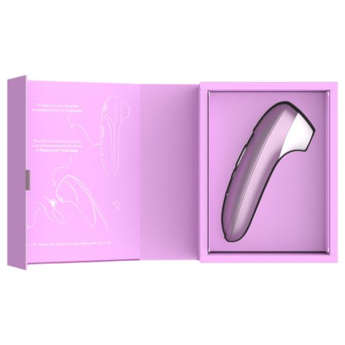 Womanizer Pro léghullámos csiklóizgató vibrátor - lila