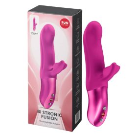   Fun Factory Bi Stronic Fusion csiklókaros lökő vibrátor - magenta
