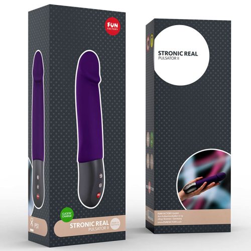 Fun Factory Stronic Real akkus pulzáló vibrátor - zöld
